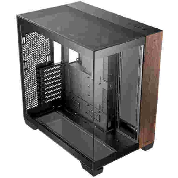 ANTEC C8 Wood Full-Tower okno črno/rjavo gaming ohišje - Image 3