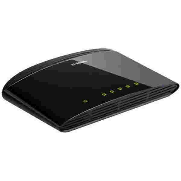 STIKALO 5-PORT D-link 10/100 (DES-1005D)