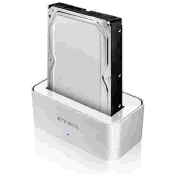 Icybox IB-111StU3-Wh priklopna postaja za 1x HDD/SSD z vmesnikom USB 3.0 Type-A - Image 2