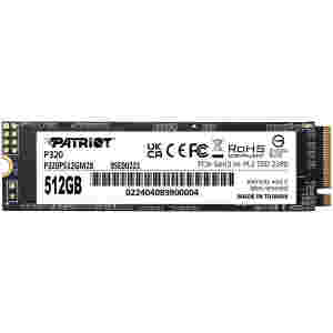 Patriot P320 512GB M.2 NVMe SSD PCIe Gen 3 x4