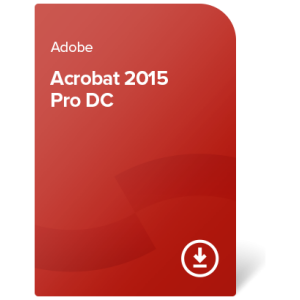 Adobe Acrobat 2015 Pro DC (EN) – trajno lastništvo digital certificate