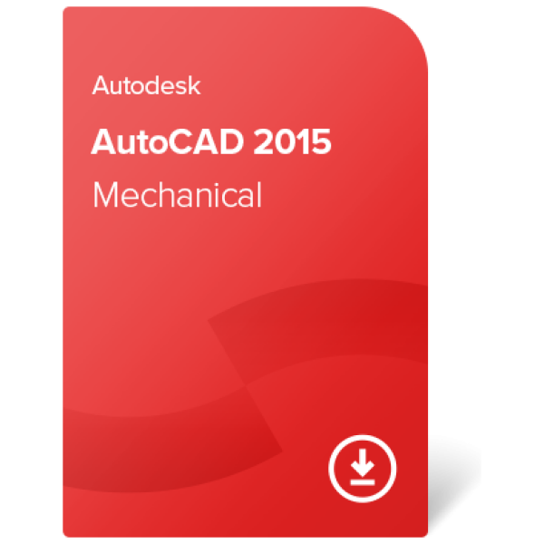 AutoCAD 2015 Mechanical – trajno lastništvo SLM (single license manager)