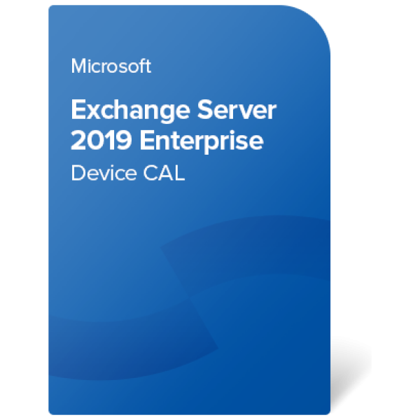 Exchange Server 2019 Enterprise Device CAL elektronsko potrdilo