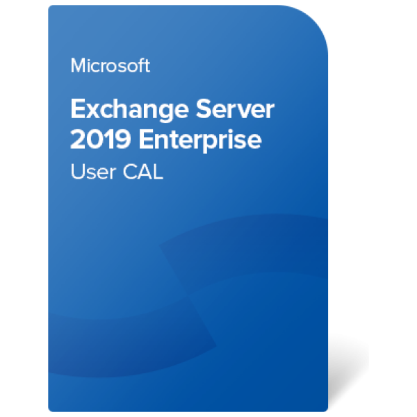 Exchange Server 2019 Enterprise User CAL elektronsko potrdilo