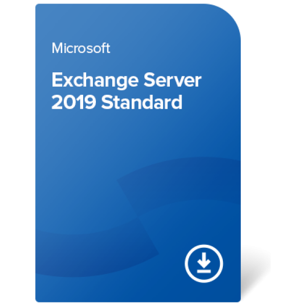 Exchange Server 2019 Standard – nov (CSP) digital certificate