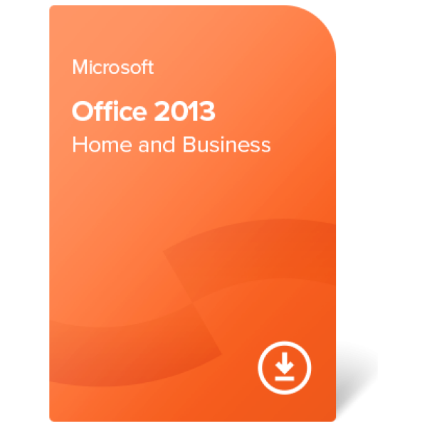 Office 2013 Home and Business elektronsko potrdilo