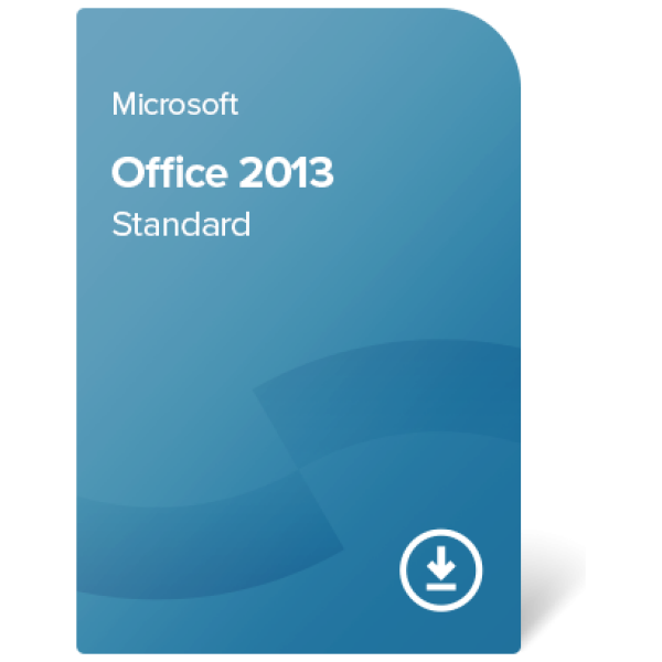 Office 2013 Standard elektronsko potrdilo