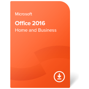 Office 2016 Home and Business elektronsko potrdilo