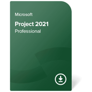 Project Professional 2021 digital certificate