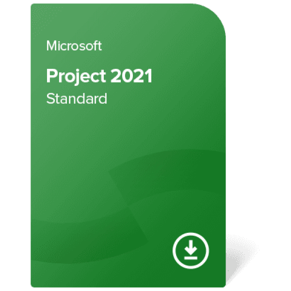 Project Standard 2021 digital certificate