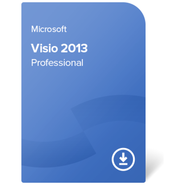 Visio 2013 Professional elektronsko potrdilo