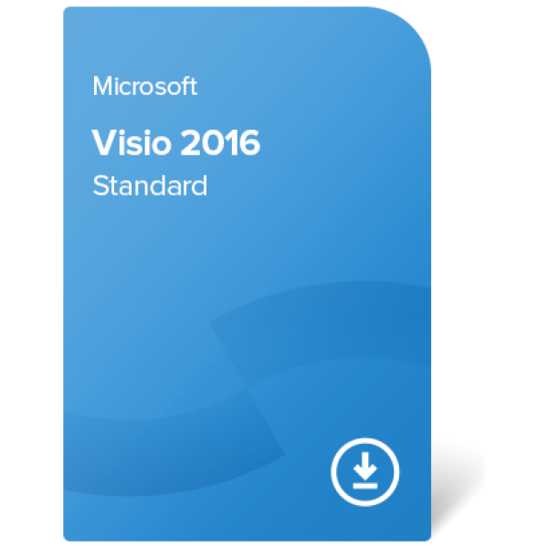 Visio 2016 Standard elektronsko potrdilo