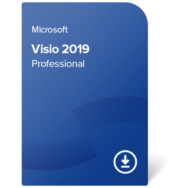 Visio 2019 Professional elektronsko potrdilo