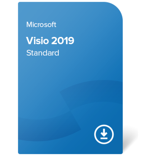 Visio 2019 Standard elektronsko potrdilo