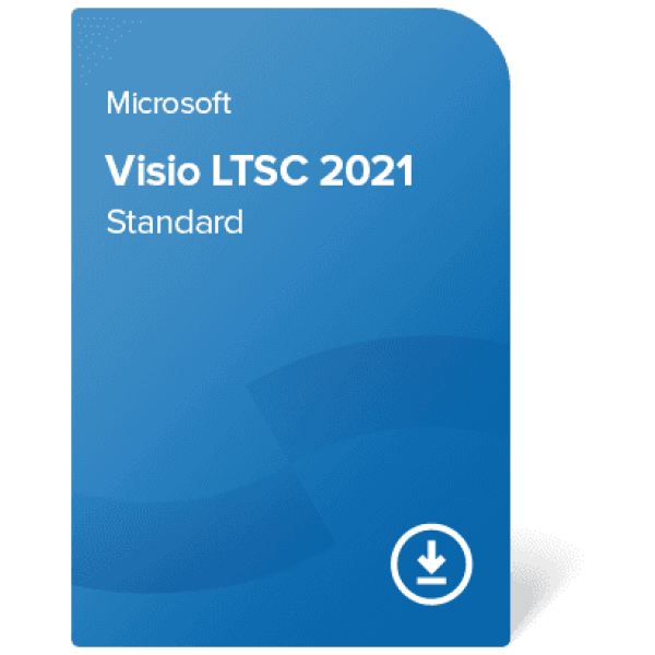 Visio LTSC Standard 2021 digital certificate