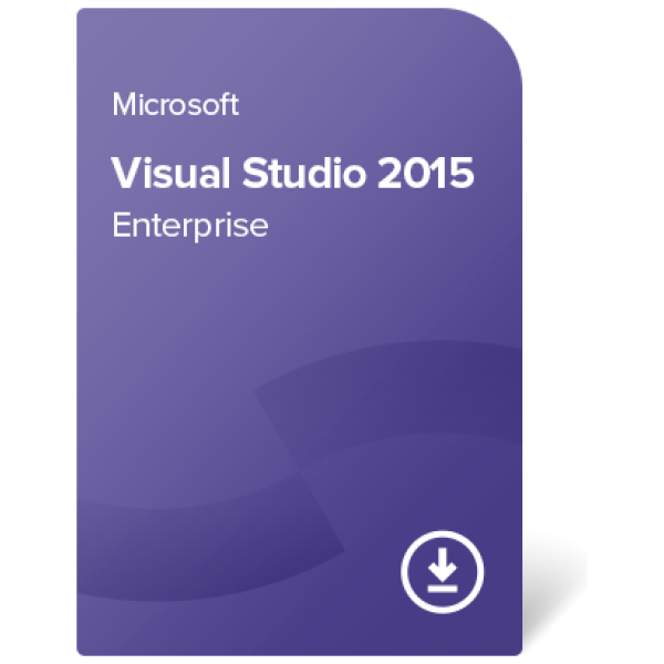 Visual Studio 2015 Enterprise elektronsko potrdilo