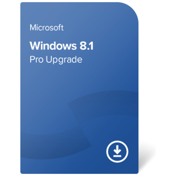 Windows 8.1 Pro Upgrade digital certificate