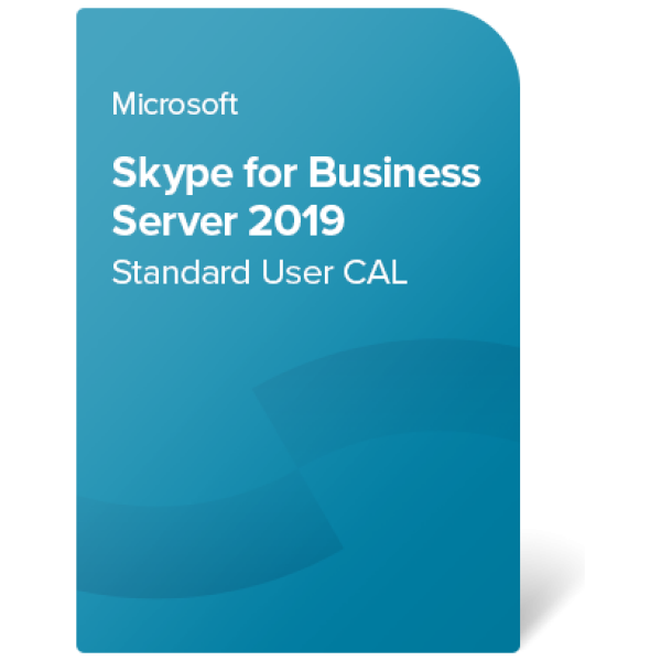 Skype for Business Server 2019 Standard User CAL digital certificate