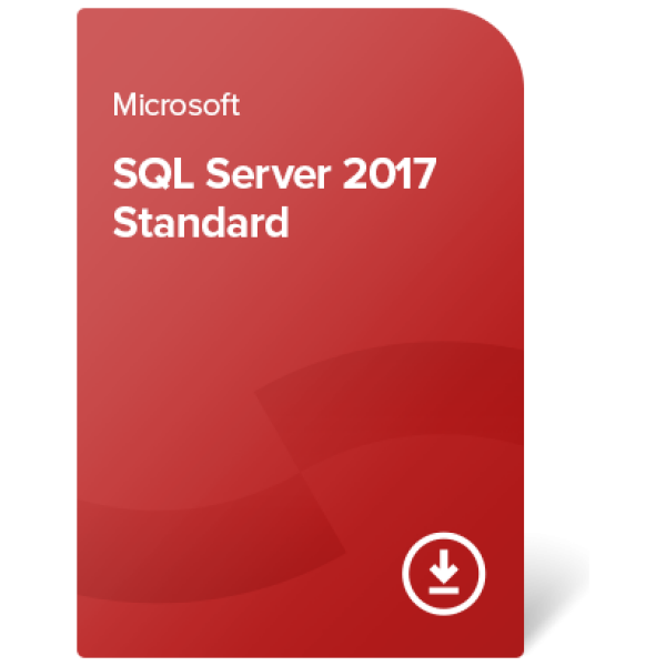 SQL Server 2017 Standard (2 cores) elektronsko potrdilo