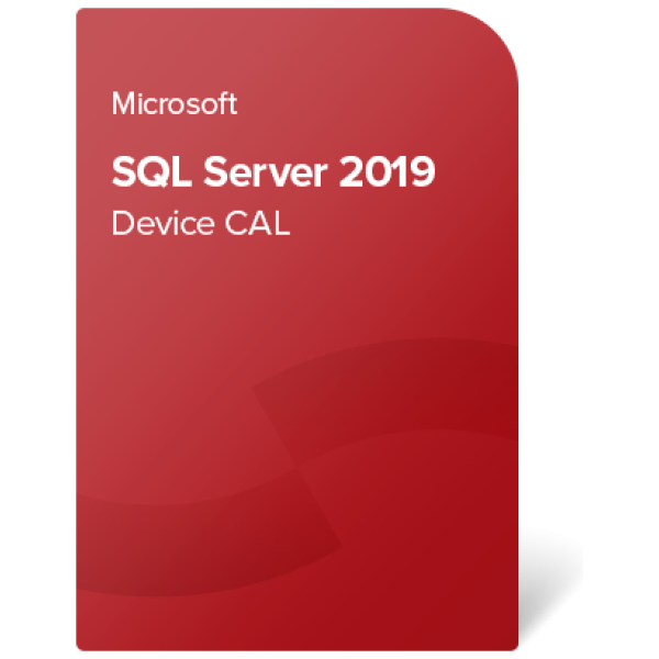 SQL Server 2019 Device CAL elektronsko potrdilo