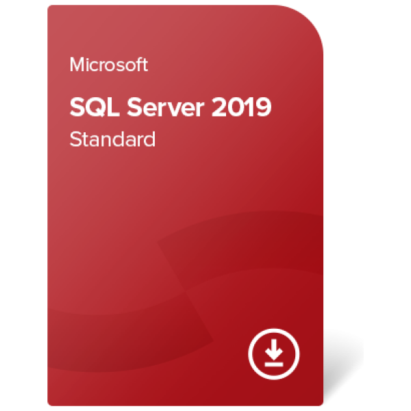 SQL Server 2019 Standard (2 cores) elektronsko potrdilo