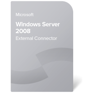 Windows Server 2008 External Connector elektronsko potrdilo