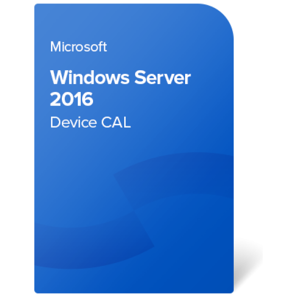 Windows Server 2016 Device CAL elektronsko potrdilo