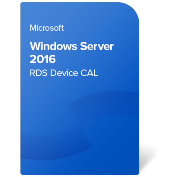 Windows Server 2016 RDS Device CAL elektronsko potrdilo