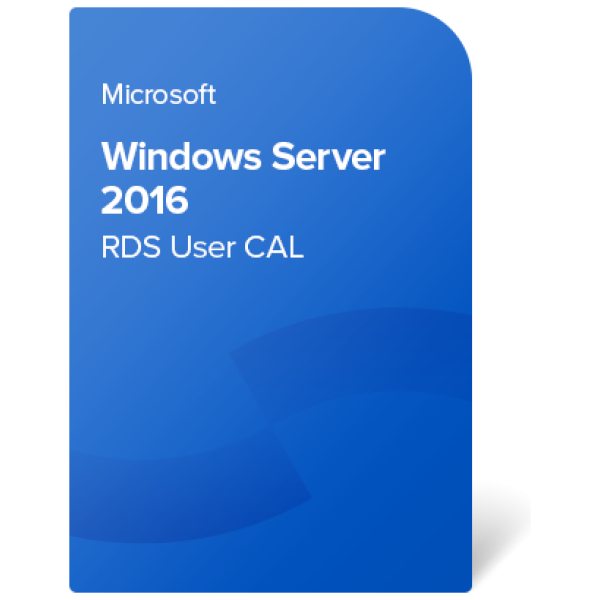 Windows Server 2016 RDS User CAL elektronsko potrdilo