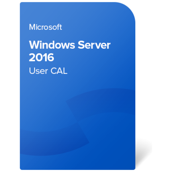 Windows Server 2016 User CAL elektronsko potrdilo