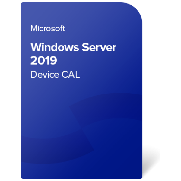 Windows Server 2019 Device CAL elektronsko potrdilo