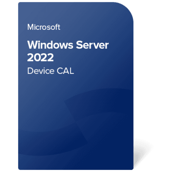 Windows Server 2022 Device CAL – nov (CSP) digital certificate