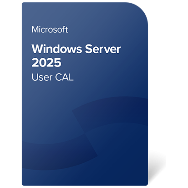 Windows Server 2025 User CAL – new (CSP) digital certificate