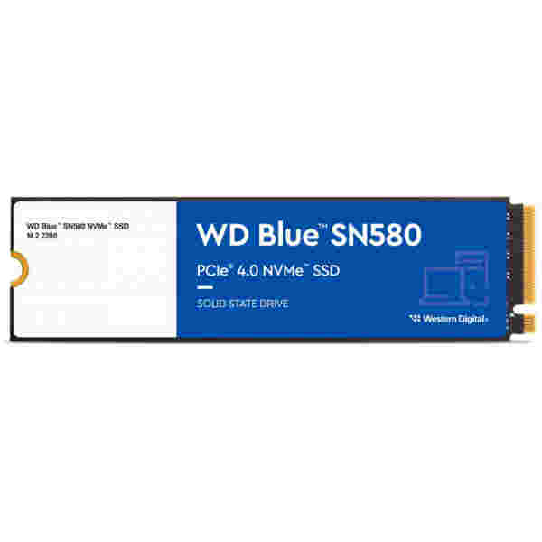 WD Blue 500GB SN580 NVMe SSD PCIe Gen4 x4