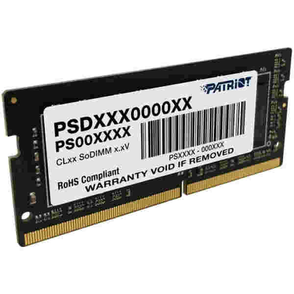 Patriot Signature Line 4GB DDR4-2666 SODIMM PC4-21300 CL19, 1.2V - Image 3