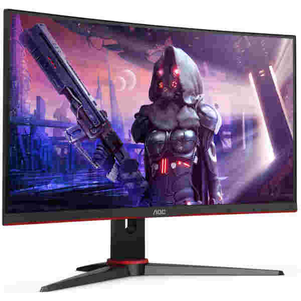 Monitor AOC 59,9 cm (23,6") C24G2AE 1920x1080 Curved Gaming 165Hz VA 1ms VGA 2xHDMI 2xDisplayPort Pivot Zvočniki  3H sRGB120% FreeSync Premium - Image 4