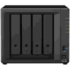 NAS ohišje Synology DS923+ 4GB za 4x 3.5'' SATA HDD/SSD 2x M.2 2280 NVMe SSD CPU AMD R1600 2-core 2.6 (base) / 3.1 (turbo) GHz, 4 GB DDR4 ECC, 2x RJ-45 1GbE LAN Port; 2x USB 3.2; eSATA port; 2.24 kg; 3yr warranty - Image 2