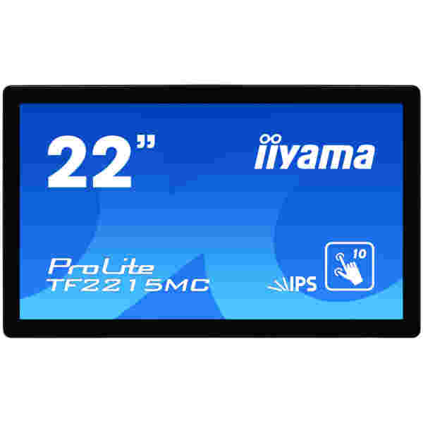 Monitor Touch 54,6 cm (21,5") Iiyama OpenFrame TF2215MC-B2 IPS 14ms VGA HDMI DisplayPort USB - Image 4