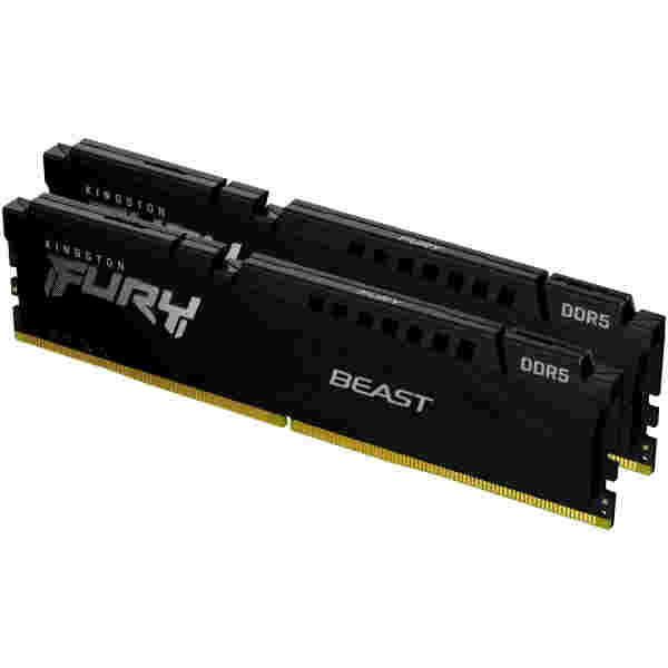 Kingston Fury Beast 64GB Kit (2x32GB) DDR5-5200 DIMM CL40