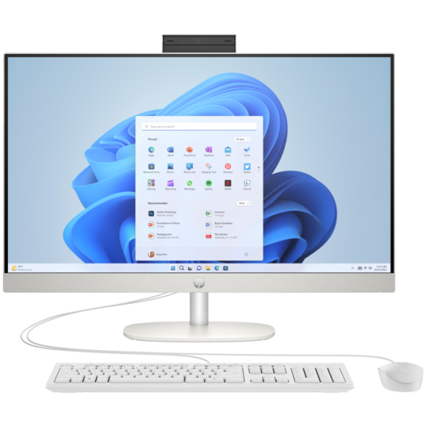 Računalnik HP All-in-One 27-cr0020na / AMD Ryzen™ 7 / RAM 8 GB / SSD Disk