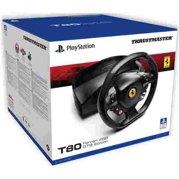 THRUSTMASTER T80 FERRARI 488 GTB EDITION RACING WHEEL PC/PS4/PS5 - Image 4