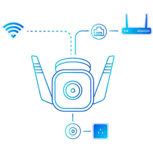 TP-link zunanja wi-fi varnostna kamera Tapo C310 - Image 2