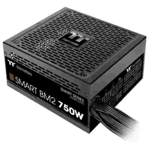 Napajalnik - 750W Thermaltake 750M 80Plus Bronze 87% ATX 12V Pol modularni 140mm črna (PS-SPD-0750MNFABE-1) - Image 4