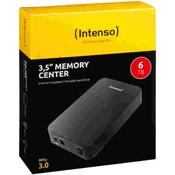 Intenso zunanji disk 6TB 3,5" Memory Center USB 3.0 - Image 3