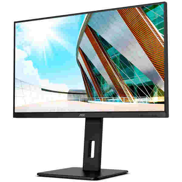 Monitor AOC 80 cm (31,5") U32P2 3840x2160 75Hz VA 4ms DVI 2xHDMI DisplayPort 4xUSB3.2 Pivot Zvočniki  3H - Image 3