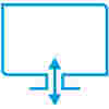 Monitor HP 61 cm (24,0") E24i G4 1920x1200 IPS 5ms VGA HDMI DisplayPort 4xUSB3.2 Pivot  3H slim okvir 6500K - Image 3