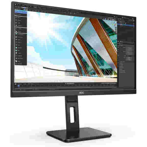 Monitor AOC 68,6 cm (27,0") Q27P2Q 2560x1440 75Hz IPS 4ms VGA HDMI DisplayPort 4xUSB3.2 Zvočniki Pivot 3H sRGB123% - Image 4