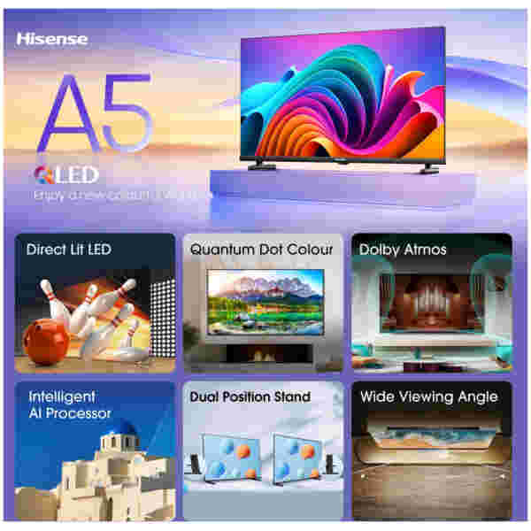 HISENSE QLED TV Smart 32A59NQ - Image 3