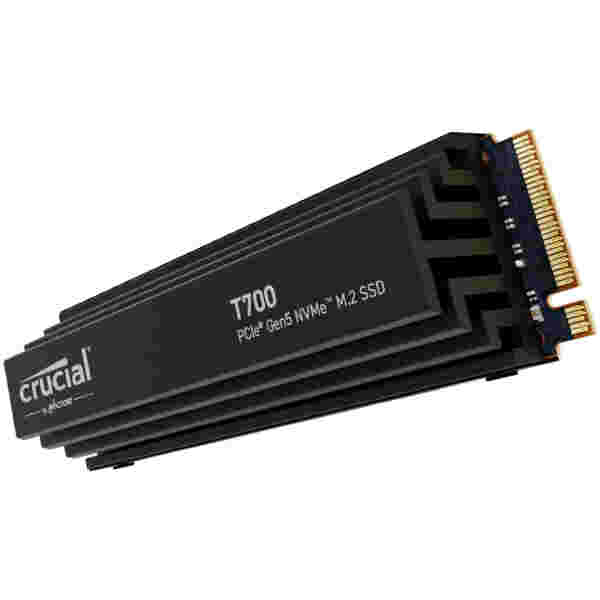 Crucial T700 1TB PCIe Gen5 NVMe M.2 SSD s hlajenjem