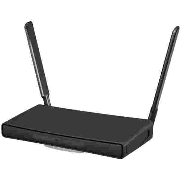 Usmerjevalnik brezžični Mikrotik hAP ac³ WiFi5 802.11ac AC1200 867Mbit/s 3G/4G USB dongle dualband 5xLAN 2x antena (RBD53IG-5HACD2HND)